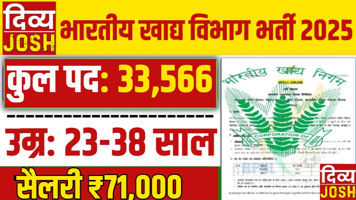 FCI Recruitment 2025