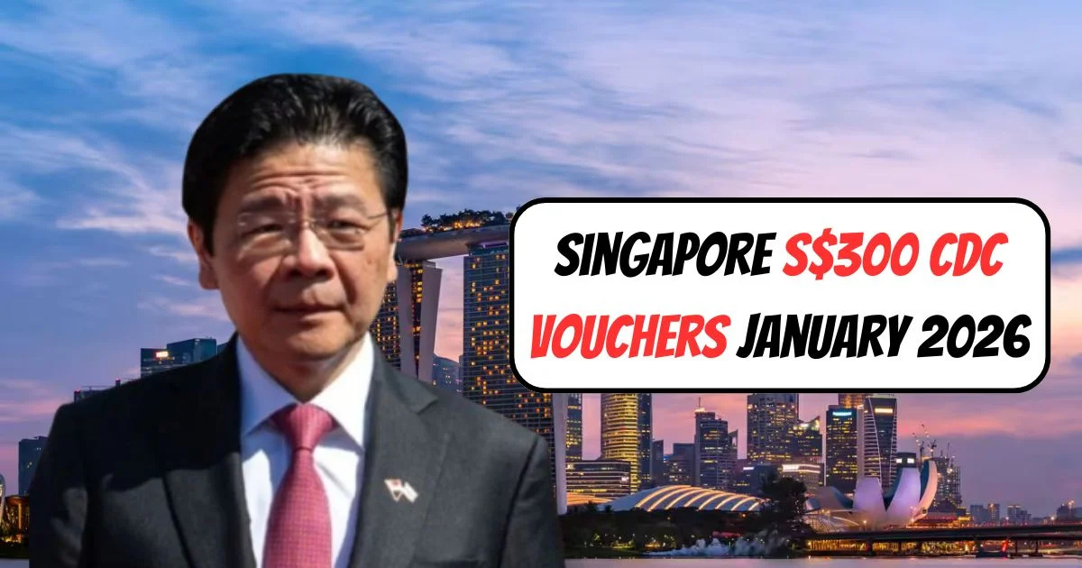Households to Receive S$300 CDC Vouchers