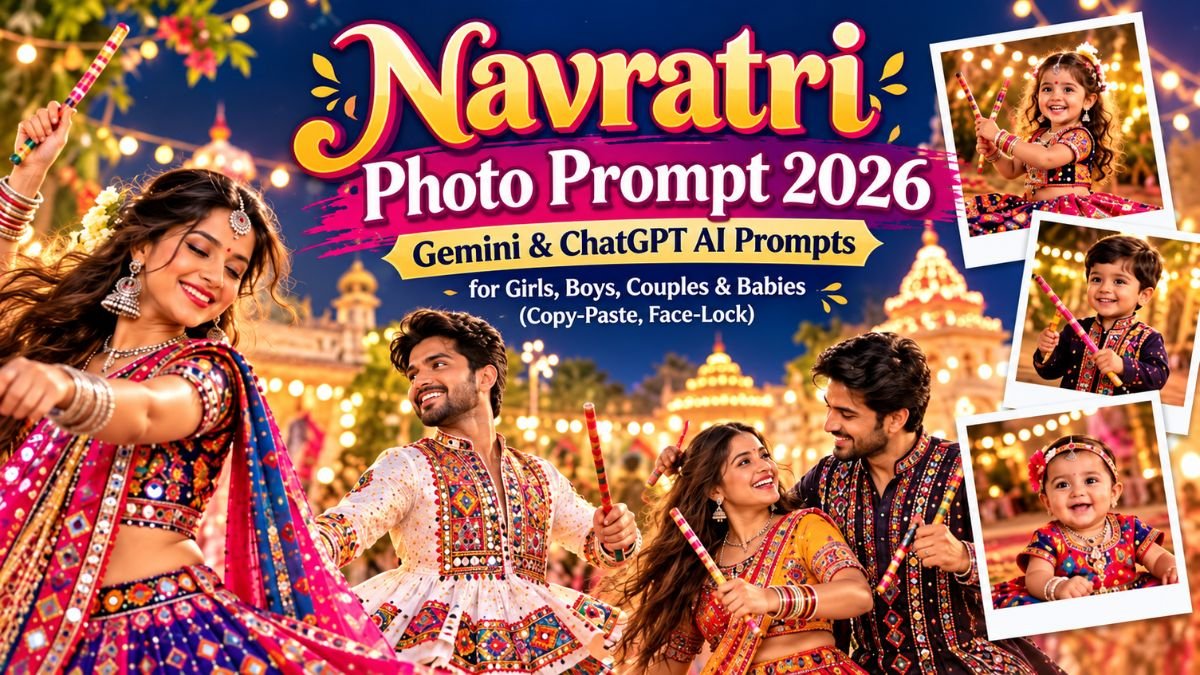 Navratri Ai Photo Prompt 2026